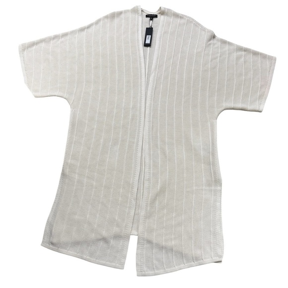 Banana Republic Knit Duster Cardigan Sweater Open Front Drop Shoulder Long M/L - Picture 1 of 10